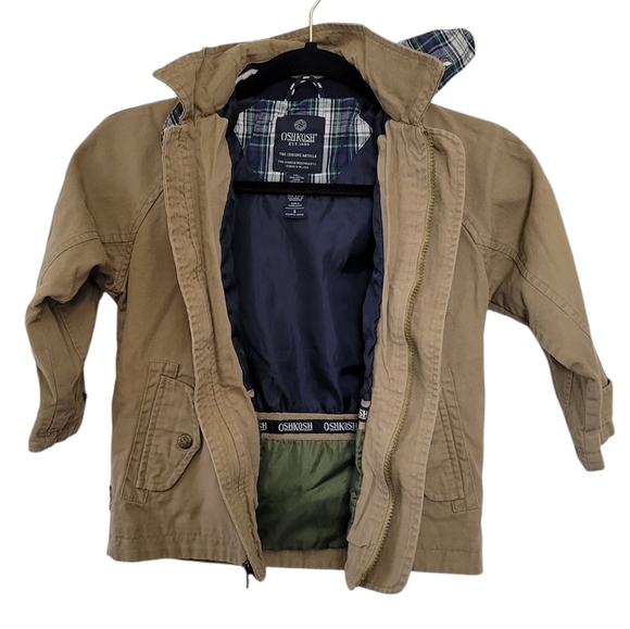 Oshkosh Workwear Boys size 5 Full Zip Jacket - Picture 2 of 5